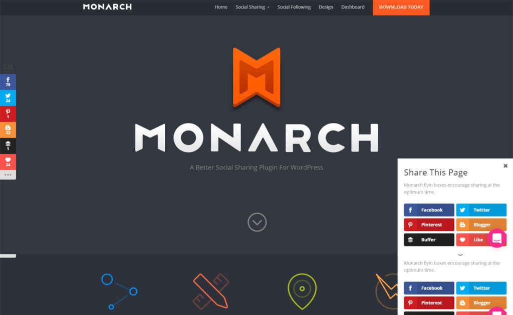 Monarch-plugin-wordpress
